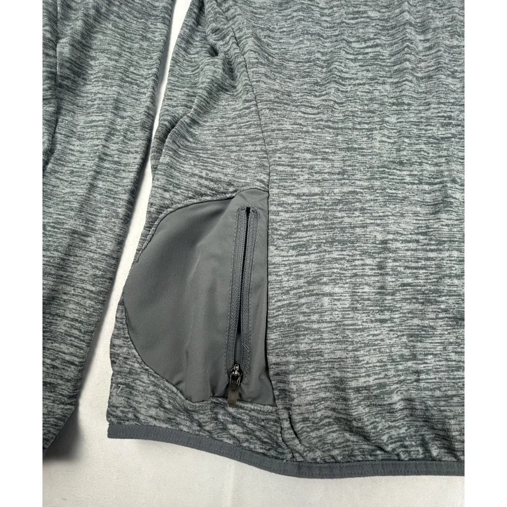 NEW Nike Thermal‎ Long Sleeve Dri Fit Crewneck Running Shirt Grey Womens XL